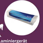 Abbildung eines Laminiergerätes mit dem man einzelne Papierseiten in Folie einschweißen kann