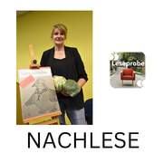 Foto von Martina Güldenbog anlässlich der LESEPROBE in der Stadtbibliothek Kempen